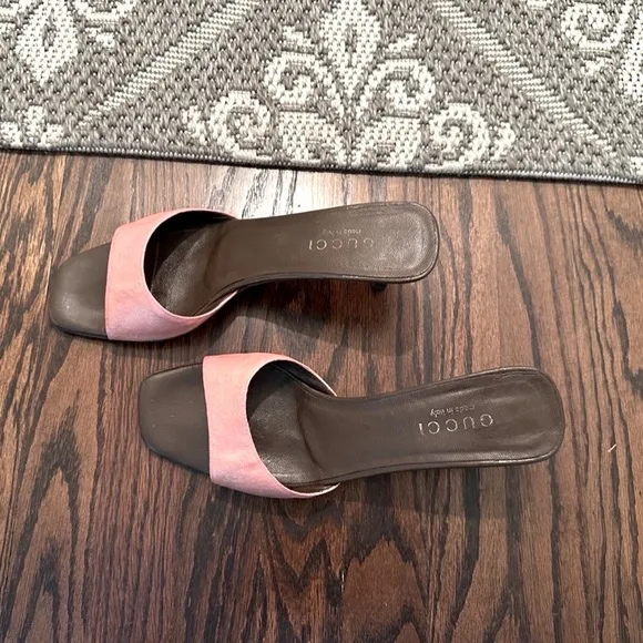 Vintage Gucci Leather Sandals