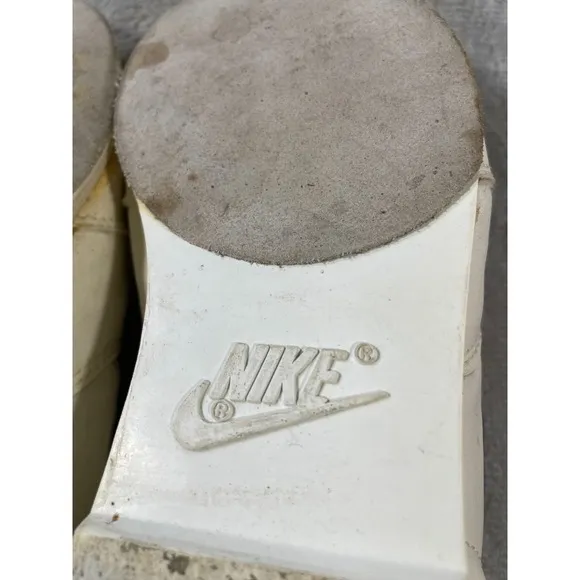 Vintage Nike X Bowling Shoes Size 7 White Blue 80s 90s 860507CH