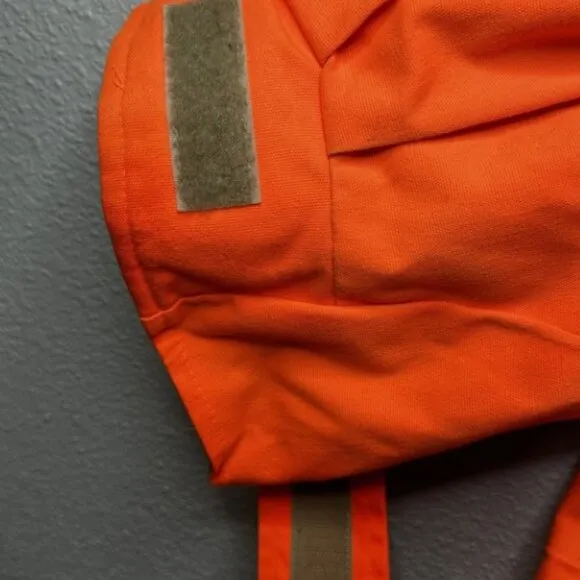 Vintage Pine Ridge Men's Orange Insulated Hunting/Workwear Coat - XXXL