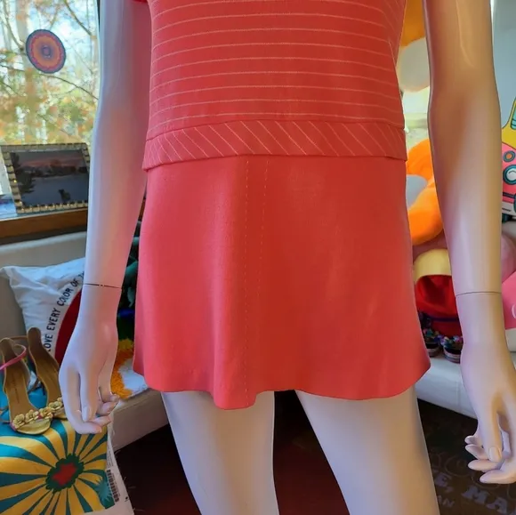 Vintage Pink Go Go Dress S
