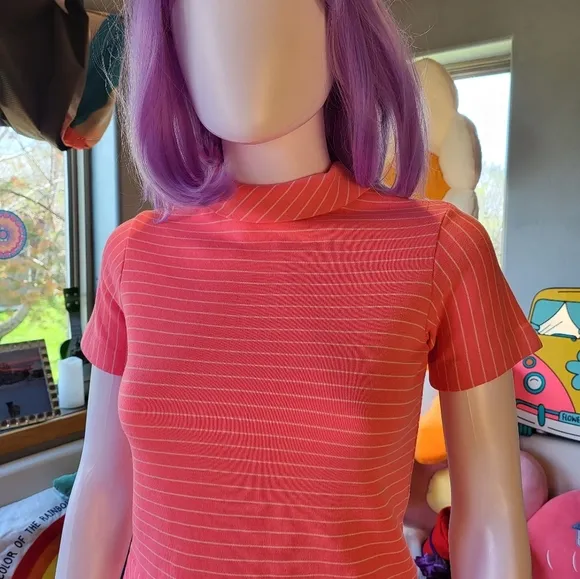 Vintage Pink Go Go Dress S