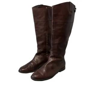 Vintage Ralph Lauren | Women’s Jenessa Brown Leather Tall Riding Boots