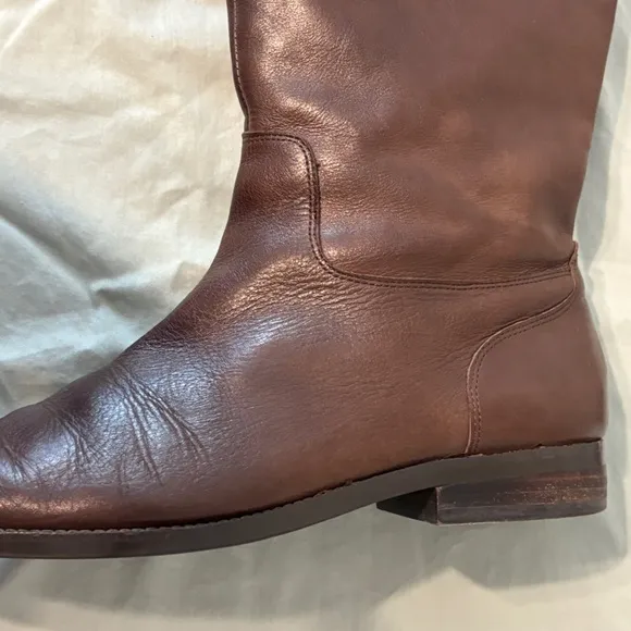 Vintage Ralph Lauren | Women’s Jenessa Brown Leather Tall Riding Boots
