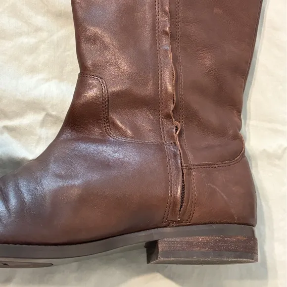 Vintage Ralph Lauren | Women’s Jenessa Brown Leather Tall Riding Boots