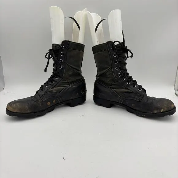 Vintage RS Vietnam War Military Field Jungle Combat Boots Men's 10W Third