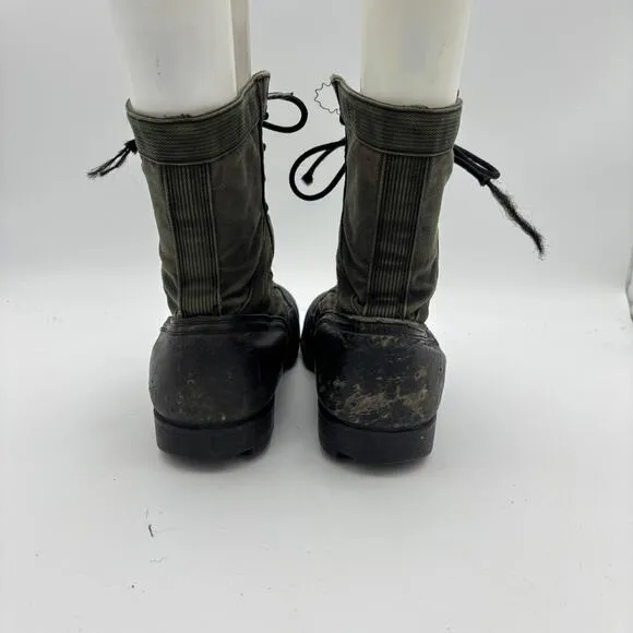 Vintage RS Vietnam War Military Field Jungle Combat Boots Men's 10W Third