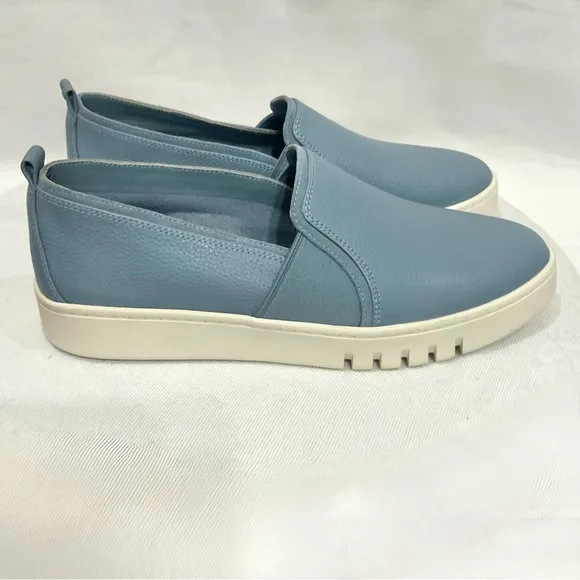 Vionic Cambria Loafer Ladies Size 8.5 Wide Blue Slip-On Shoes Comfort