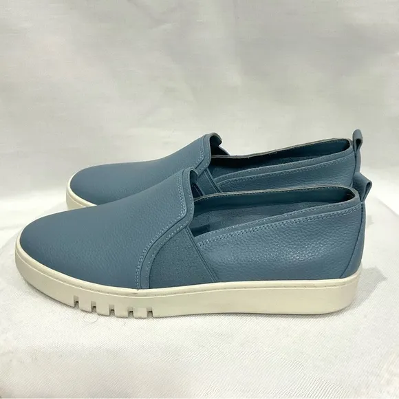 Vionic Cambria Loafer Ladies Size 8.5 Wide Blue Slip-On Shoes Comfort