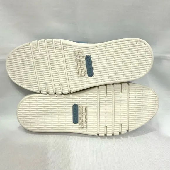 Vionic Cambria Loafer Ladies Size 8.5 Wide Blue Slip-On Shoes Comfort