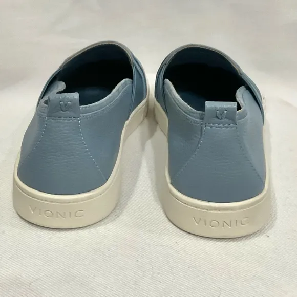 Vionic Cambria Loafer Ladies Size 8.5 Wide Blue Slip-On Shoes Comfort