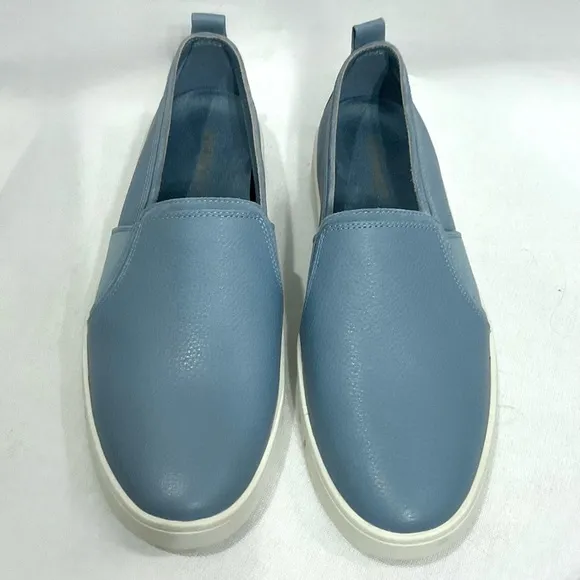 Vionic Cambria Loafer Ladies Size 8.5 Wide Blue Slip-On Shoes Comfort