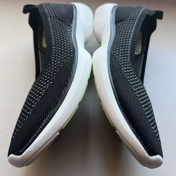 Vionic Kallie Black Stretch Knit Fabric Sneaker Comfort Shoes Women’s 7
