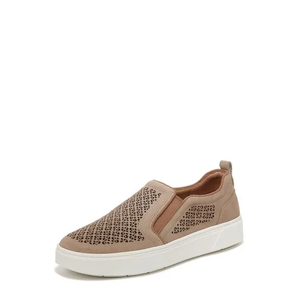 VIONIC KIMMIE PERF WOMEN'S SLIP ON SUPPORTIVE SNEAKER WHEAT - 9 MEDIUM
