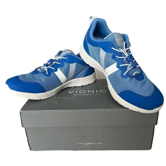 Vionic Norelle Women’s Blue Support Shoes Sneakers Size 8