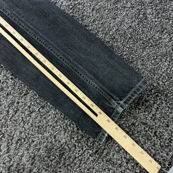 Vtg 90s Levis SilverTab Jeans Mens 34x31 Black Slim Straight Leg 1996