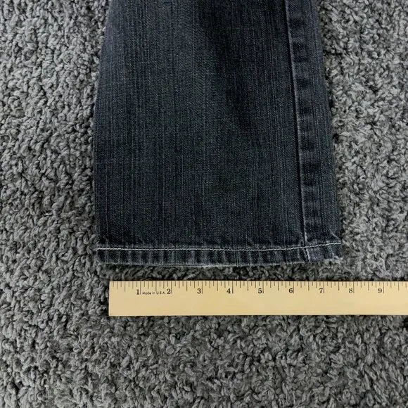 Vtg 90s Levis SilverTab Jeans Mens 34x31 Black Slim Straight Leg 1996