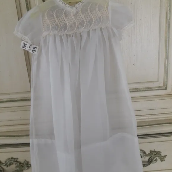 VTG FOUR PIECE CHRISTENING ENSEMBLE!