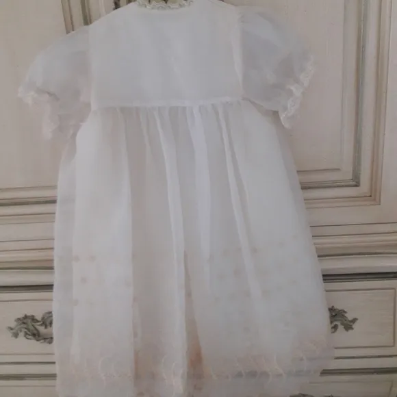 VTG FOUR PIECE CHRISTENING ENSEMBLE!