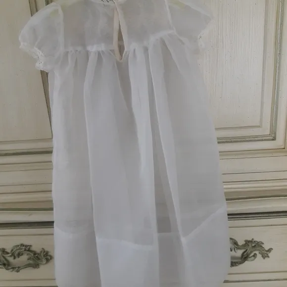 VTG FOUR PIECE CHRISTENING ENSEMBLE!