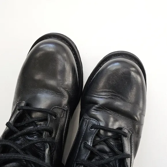 VTG Rocky USA Black Genuine Leather Combat Performance Thinsulate Boots 11.5M