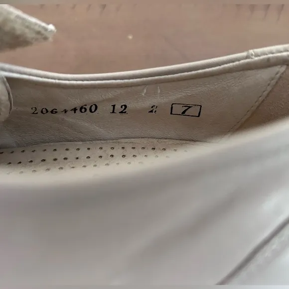 Waldlaufer Welte K Women’s Cream Strap Leather Comfort Shoes - Size 7