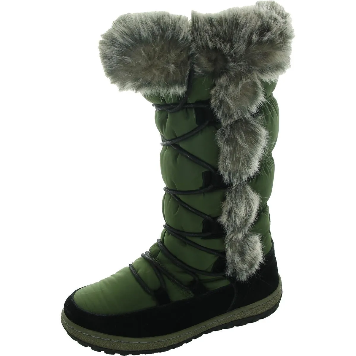 Wanderlust Womens Helina Faux Fur Insulated Winter & Snow Boots