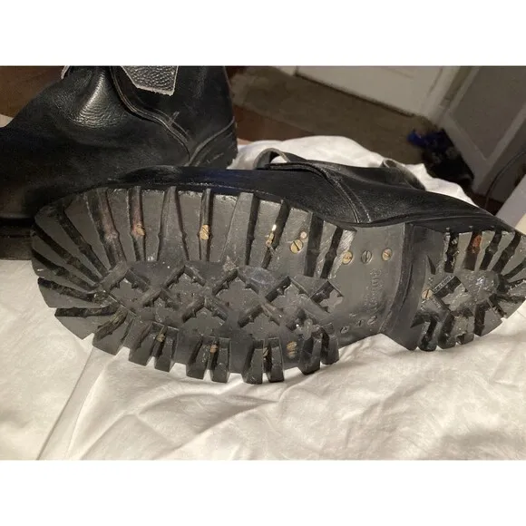 WE Commando Boots Weather Proof Leather Steel Toe Combat ItsHide Soles w/ Screws
