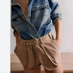 We The Free Prince Street Denim Short Sz-28