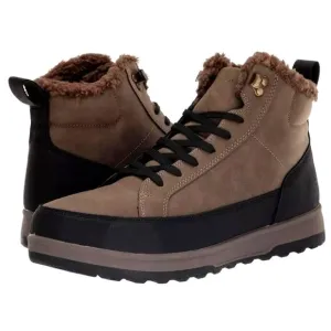 WEATHERPROOF Sneaker Boots Mens 10 Logjam Memory Foam Lace-up Outdoor Shoe Brown