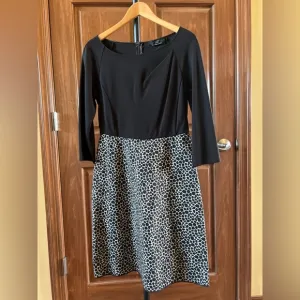 Weekend Max Mara Dress with Leopard Print Size L