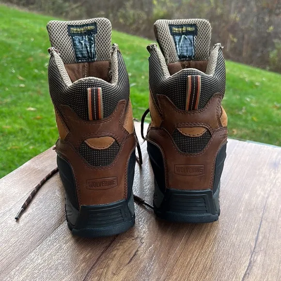 Wolverine insulated waterproof men’s Boot size 8