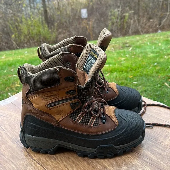 Wolverine insulated waterproof men’s Boot size 8