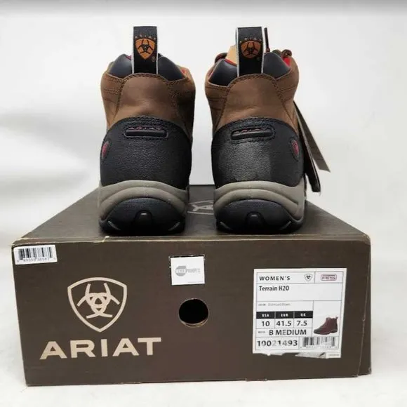 Women's 10 Ariat Terrain H20 waterproof hiking outdoor work boots