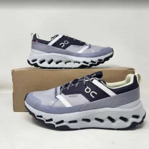 Women's 9.5 ON Cloudhorizon WP waterproof hiking shoes Midnight Glacier (flaw)
