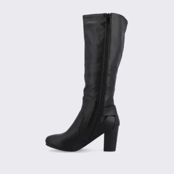 Women's Journee Collection Carver 7.5 Black Riding Boots - Brand New