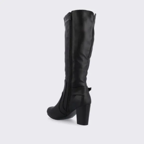 Women's Journee Collection Carver 7.5 Black Riding Boots - Brand New