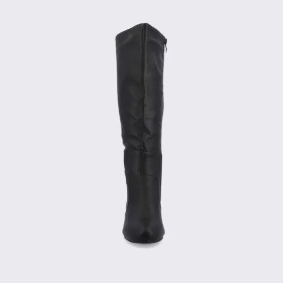 Women's Journee Collection Carver 7.5 Black Riding Boots - Brand New