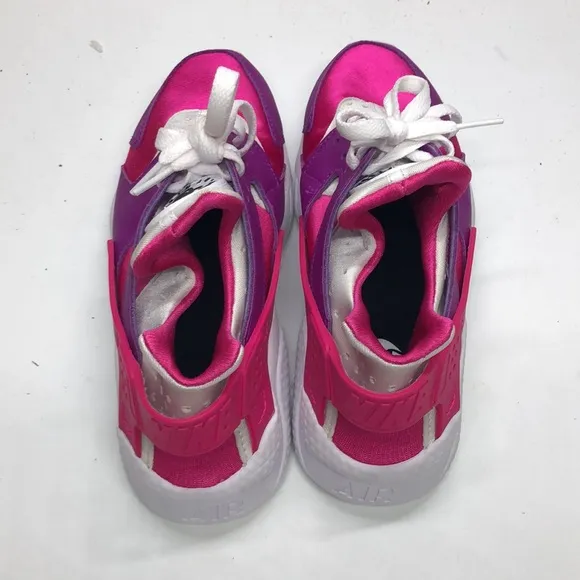 Women’s Nike Air Huarache NBY FD9782-900 purple/pink/white USED tried on No box