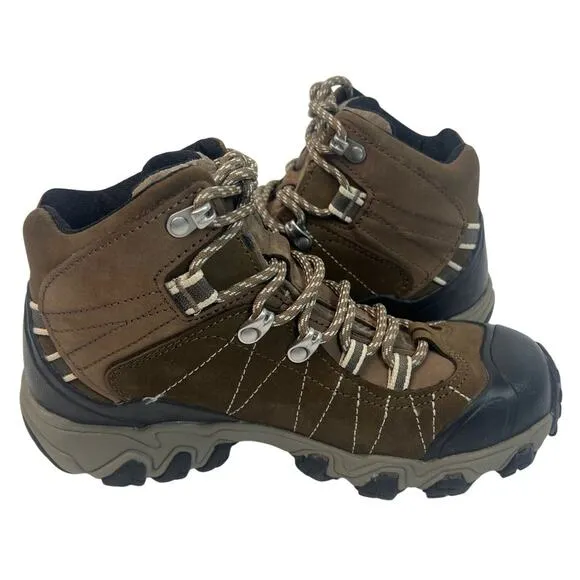 Womens Oboz Bridger Mid B-Dry Waterproof Hiking Boots 7 Regular Walnut 22102