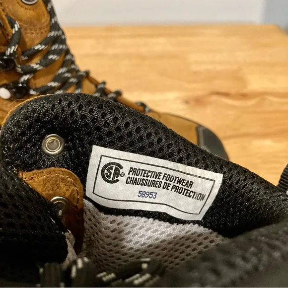 Women’s Oliver by Honeywell OL24031-BRN-090 Steel Toe Work Boot Size 5.5