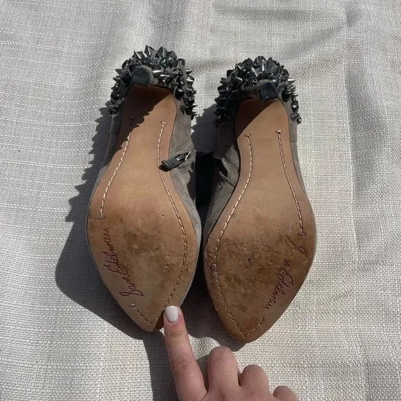 Womens Sam Edelman Lorissa Studded Booties - Sz. 7.5