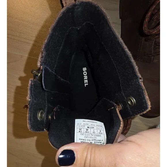 Women's Sorel Emelie Short Lace Boots
