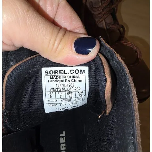 Women's Sorel Emelie Short Lace Boots