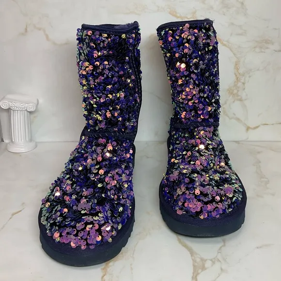 Women's UGG Classic Short Stellar Sequin