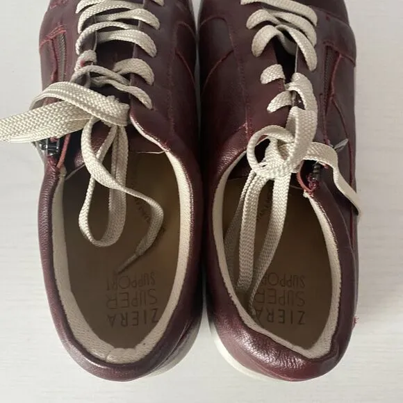 womens ziera red comfort shoes sneakers size 39 w
