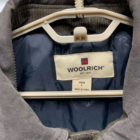WOOLRICH insulated wool coat