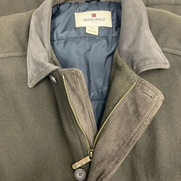 WOOLRICH insulated wool coat