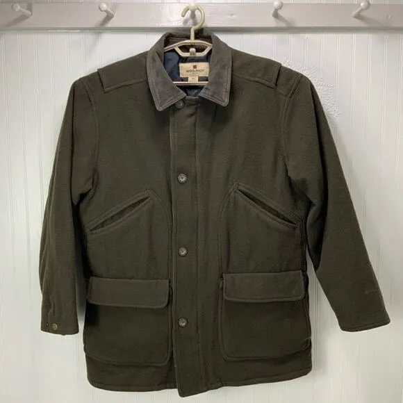WOOLRICH insulated wool coat