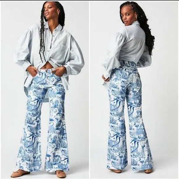 Wrangler Nautical Wanderer 622 Flare Jeans