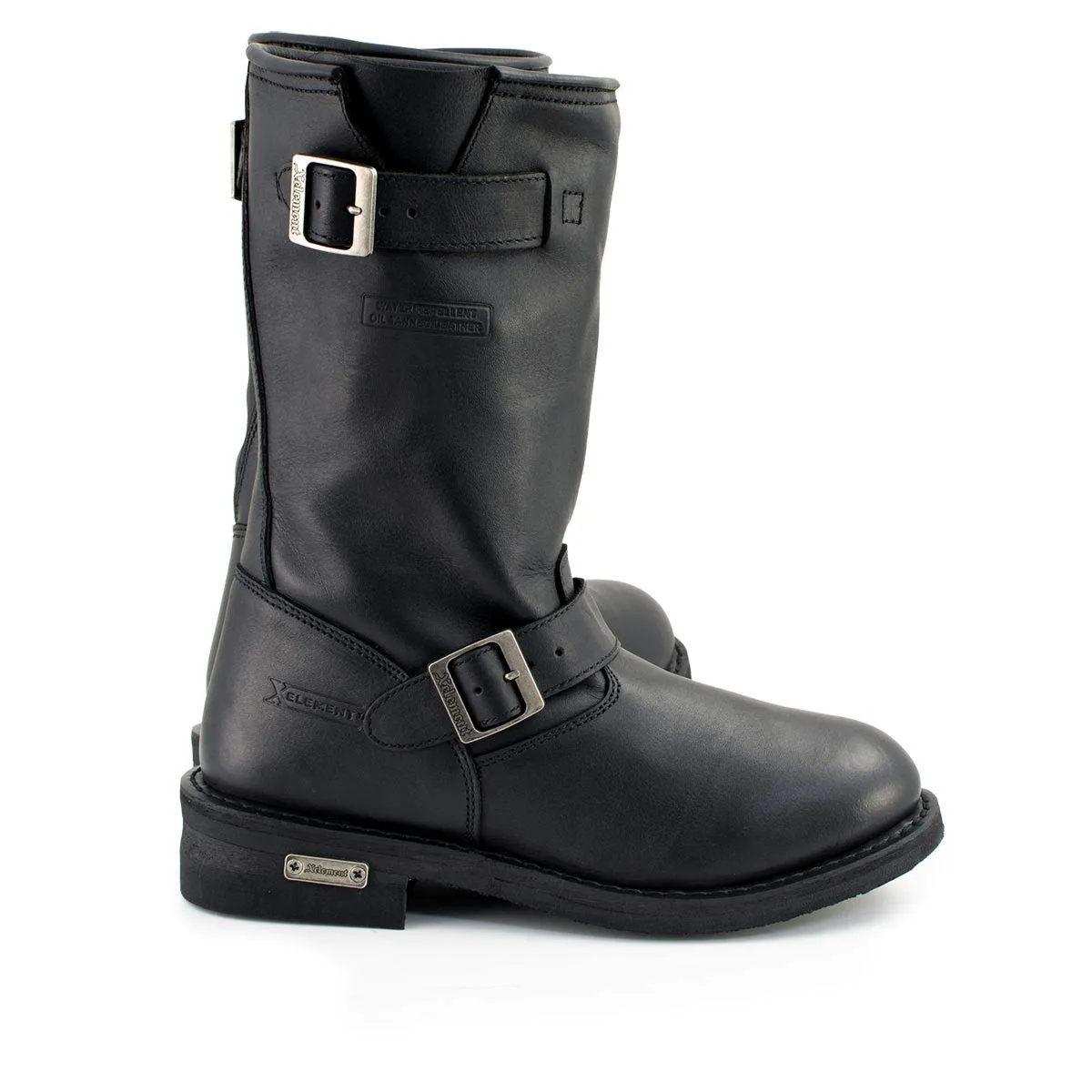 Xelement 1440 'Classic' Men's Black Engineer Motorcycle Leather Boots (9)